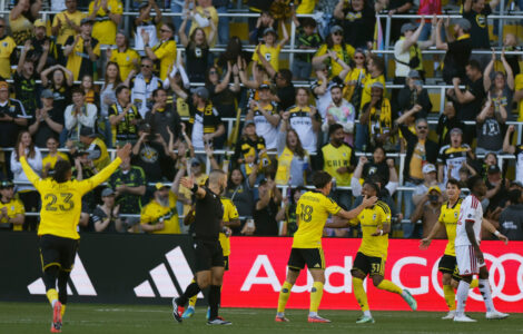 Malte Amundsen scores 2 goals, Crew beats Toronto 4-2 for 5th win in last 6 games